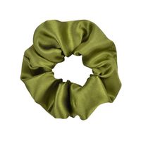 New Solid Color Large Intestine Hair Scrunchies Set sku image 34