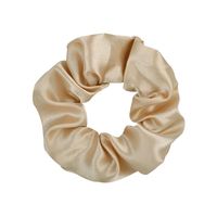 New Solid Color Large Intestine Hair Scrunchies Set sku image 20