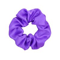 New Solid Color Large Intestine Hair Scrunchies Set sku image 4