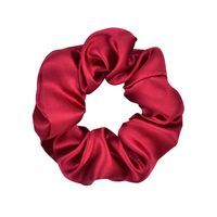 New Solid Color Large Intestine Hair Scrunchies Set sku image 32