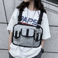 Fashion Simple Trendy Tooling Style Backpack main image 6