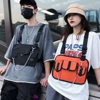 Fashion Simple Trendy Tooling Style Backpack main image 5