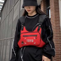 Fashion Trendy Hip Hop Tactical Dark Chest Bag main image 5