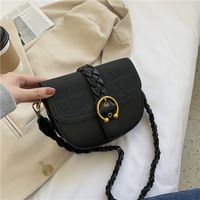 Retro Popular New Trendy Fashion All-match Western Messenger Bag sku image 1