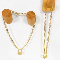 Diamond Ot Buckle Hip Hop Necklace main image 6