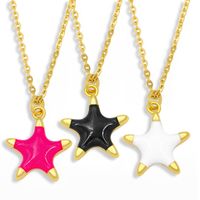 Simple Starfish Pendant Necklace main image 1