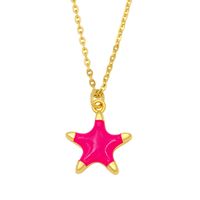 Simple Starfish Pendant Necklace main image 6