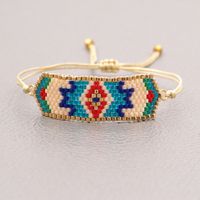 Bohemian Ethnic Style Wild Miyuki Rice Beads Hand-woven Beaded Bracelet main image 2