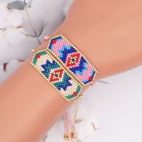 Bohemian Ethnic Style Wild Miyuki Rice Beads Hand-woven Beaded Bracelet main image 4