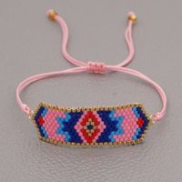 Bohemian Ethnic Style Wild Miyuki Rice Beads Hand-woven Beaded Bracelet main image 5