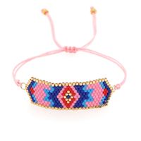 Bohemian Ethnic Style Wild Miyuki Rice Beads Hand-woven Beaded Bracelet main image 6