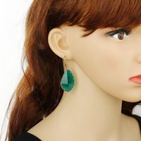 New Fashion Geometric Crystal Earrings main image 6