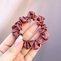 Simple Fashion Mulberry Silk Hair Scrunchies sku image 7