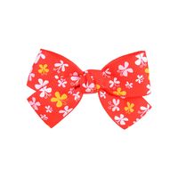 New Children's Candy Color Bow Clip Set main image 4