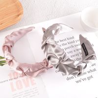 Korean New Fashion Simple Pure Color Headband main image 4