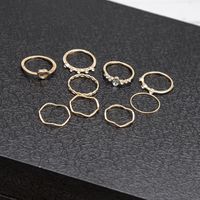 Simple Diamond Rings Set main image 4