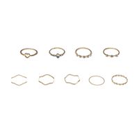 Simple Diamond Rings Set main image 6