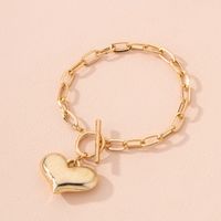 Korean Simple Love Pendant Bracelet main image 2