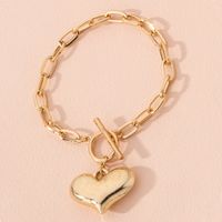 Korean Simple Love Pendant Bracelet main image 4