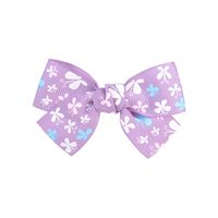 New Children's Candy Color Bow Clip Set sku image 7