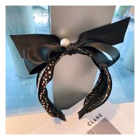 Korean Simple Bow Elegant Hair Band sku image 2