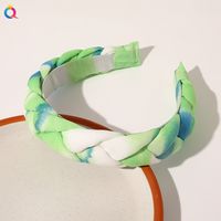 Tie-dye Gradient Color Braid Headband sku image 4