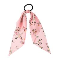 Chiffon Fabric Printing Ribbon Bow Hair Rope main image 6