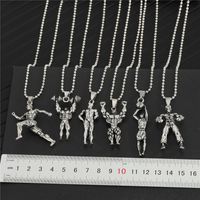 New Punk Muscle Male Necklace main image 3