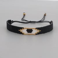 Simple Bohemian Hand-woven Miyuki Rice Beads Bracelet main image 4