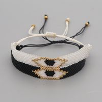 Simple Bohemian Hand-woven Miyuki Rice Beads Bracelet main image 5