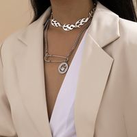 Hip-hop Style Flame Chain Necklace main image 3