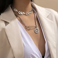 Hip-hop Style Flame Chain Necklace main image 4