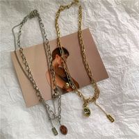 Briefanhänger Mehrschichtige Halskette main image 6
