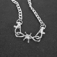 Fashion Alloy Lobster Clasp Pendant Necklace main image 3