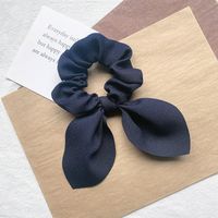 Retro Satin Bow Hair Scrunchies sku image 10