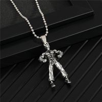 New Punk Muscle Male Necklace sku image 6