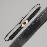 Simple Bohemian Hand-woven Miyuki Rice Beads Bracelet sku image 1