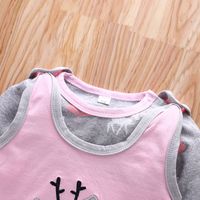 Mode Niedlichen Overalls Baby Animal Print Strampler main image 3