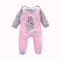 Mode Niedlichen Overalls Baby Animal Print Strampler main image 6