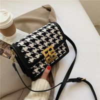 Retro Woolen Small Square Bag sku image 4