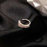 Korean Fashion Micro-inlaid Zircon Ear Bone Clip main image 5