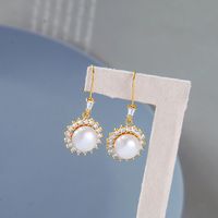 Pearl Elegant Retro Earrings main image 3