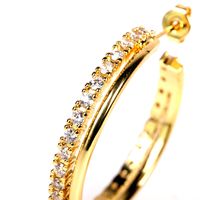 Beliebte Übertriebene Diamantohrringe main image 3