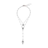 Collier Pendentif Croix Hip Hop main image 5