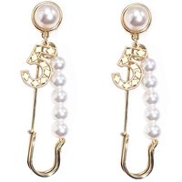 New Pin Pearl Exaggerated Earrings main image 6