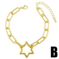 Bracelet Étoile À Cinq Branches En Diamant sku image 1