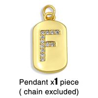 Hip-hop Retro 26 Letters Pendant Chain sku image 4