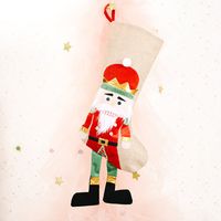 Sac De Bonbons De Noël Soldat En Noyer main image 3