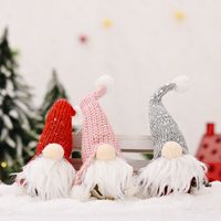 Christmas Forest Elderly Bell Pendant Ornament main image 1
