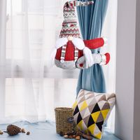 Christmas Decoration Striped Hat Curtain Buckle main image 5